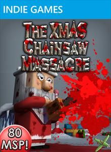 Front Cover for The Xmas Chainsaw Massacre (Xbox 360): XNA Indie release