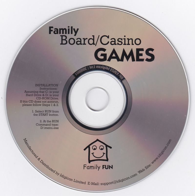 Media for Casino/Board Games (Windows)