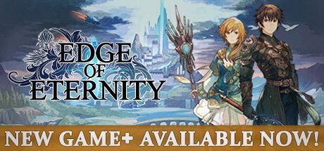 Front Cover for Edge of Eternity (Windows) (Steam release): November 2022, "New Game+ Available Now!" version