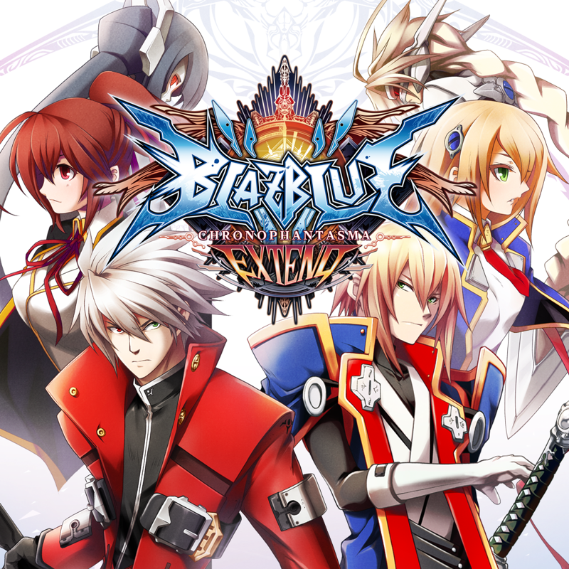 Front Cover for BlazBlue: Chrono Phantasma Extend (PS Vita and PlayStation 3 and PlayStation 4) (download release)