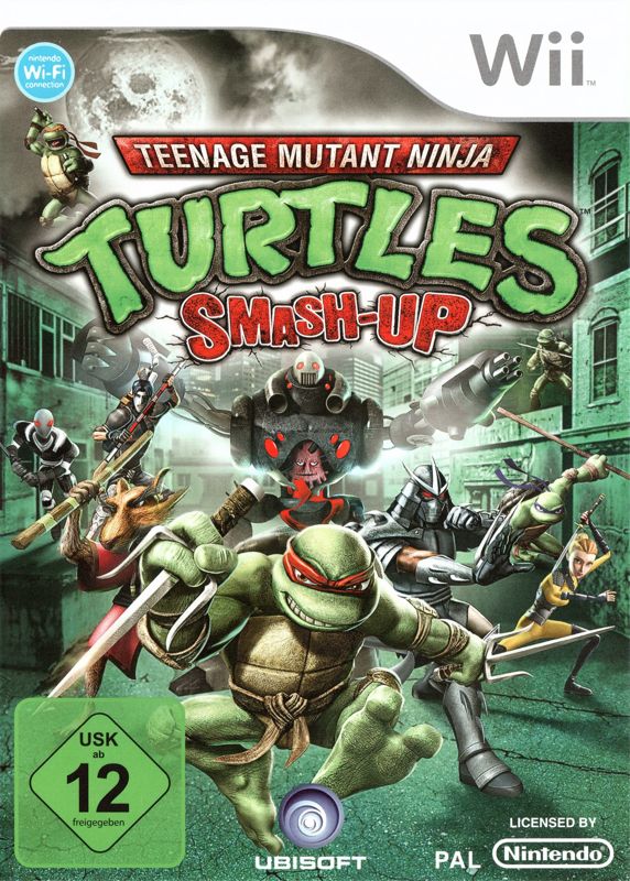 Front Cover for Teenage Mutant Ninja Turtles: Smash-Up (Wii)