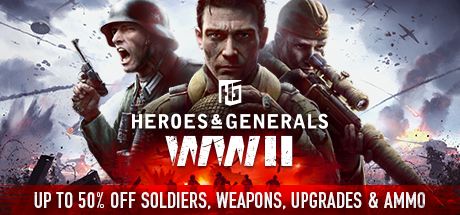 Front Cover for Heroes & Generals (Windows) (Steam release): 2018 Winter Sale edition, version 2