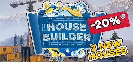 Front Cover for House Builder (Windows) (Steam release): April 2022, "2 New Houses" version 1