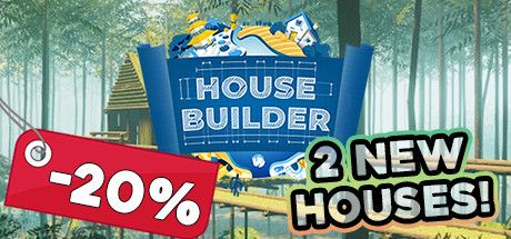Front Cover for House Builder (Windows) (Steam release): May 2022, "2 New Houses" version 2