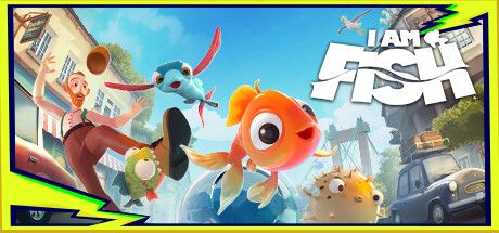 Front Cover for I Am Fish (Windows) (Steam release): January 2023, Curve Games Sale edition