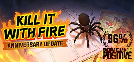 Front Cover for Kill It with Fire (Windows) (Steam release): 2021 Anniversary Update