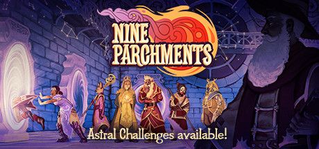 Front Cover for Nine Parchments (Windows) (Steam release): May 2018, Astral Challenges update, version #1