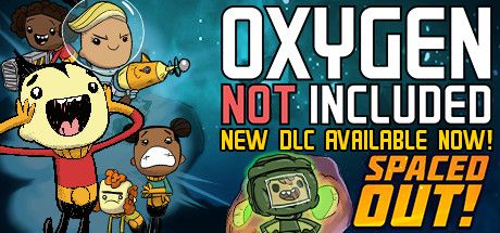 Front Cover for Oxygen Not Included (Linux and Macintosh and Windows) (Steam release): December 2021, Spaced Out! DLC edition