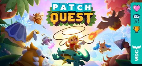 Front Cover for Patch Quest (Windows) (Steam release): 2023 World Oceans Day Sale edition