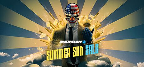 Front Cover for Payday 2 (Linux and Windows) (Steam release): May 2023, Summer Sun Sale edition