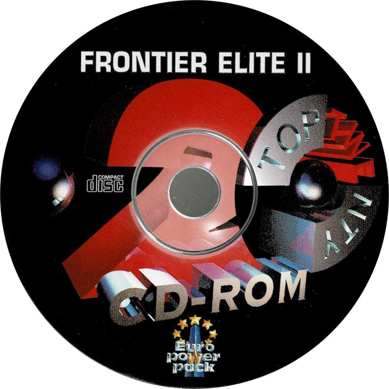 Media for Frontier: Elite II (DOS) (Euro Power Pack release)