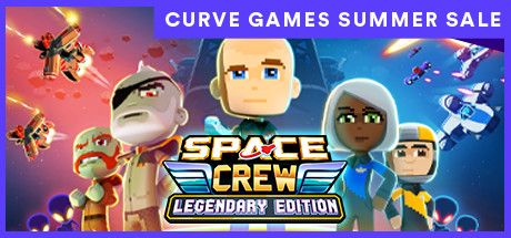 Front Cover for Space Crew (Linux and Macintosh and Windows) (Steam release): June 2022, Curve Games Summer Sale edition