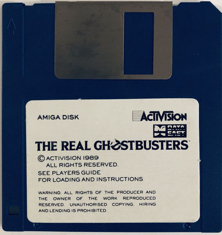Media for The Real Ghostbusters (Amiga)