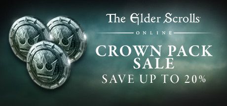 Front Cover for The Elder Scrolls Online (Macintosh and Windows) (Steam release): May 2018, "Crown Pack Sale" version