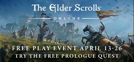 Front Cover for The Elder Scrolls Online (Macintosh and Windows) (Steam release): April 2022, "Free Play Event" version