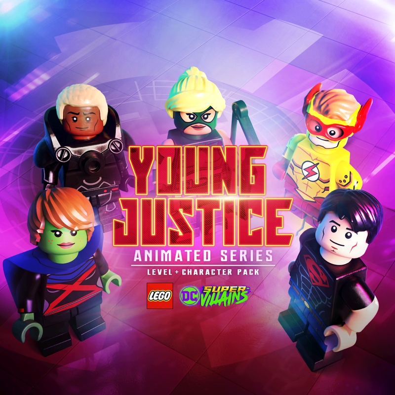 Front Cover for LEGO DC Super-Villains: Young Justice Level Pack (PlayStation 4) (download release)