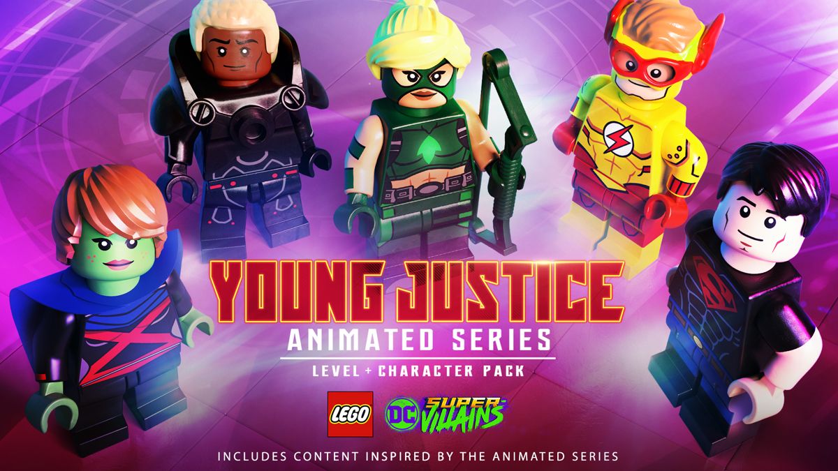Front Cover for LEGO DC Super-Villains: Young Justice Level Pack (Nintendo Switch) (download release)