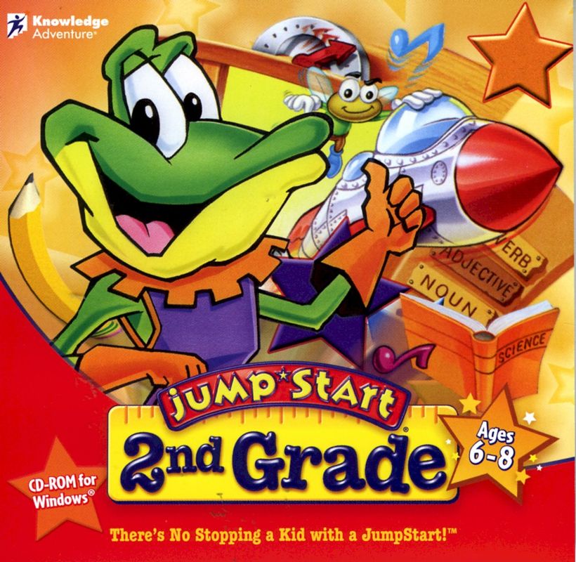 Front Cover for JumpStart 2nd Grade (Windows) (2007 re-release)