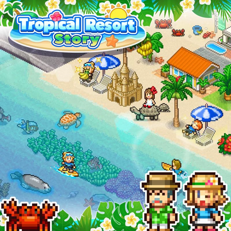 Tropical Resort Story cover or packaging material - MobyGames