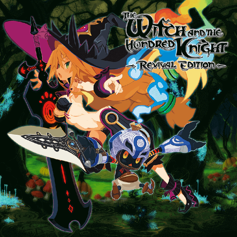 Front Cover for The Witch and the Hundred Knight: Revival Edition (PlayStation 4) (download release)