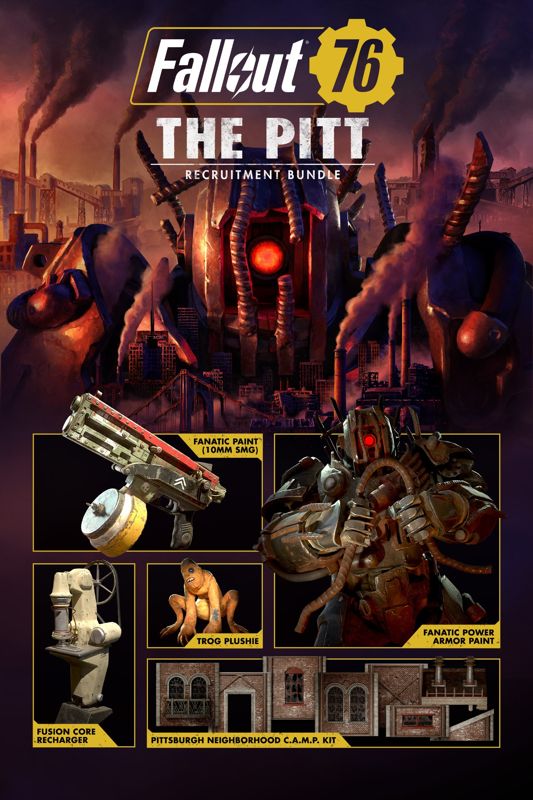 Front Cover for Fallout 76: The Pitt Recruitment Bundle (Windows Apps and Xbox One) (download release)
