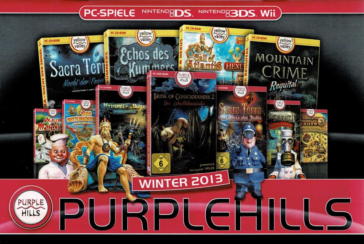 Advertisement for Dark Angels: Masquerade of Shadows (Windows) (Purple Hills release): Front