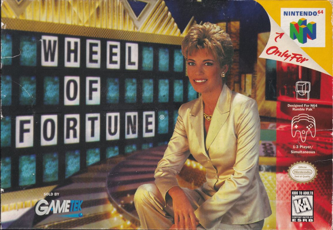 Front Cover for Wheel of Fortune (Nintendo 64)