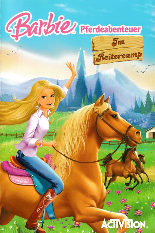 Manual for Barbie Horse Adventures: Riding Camp (Windows): Front