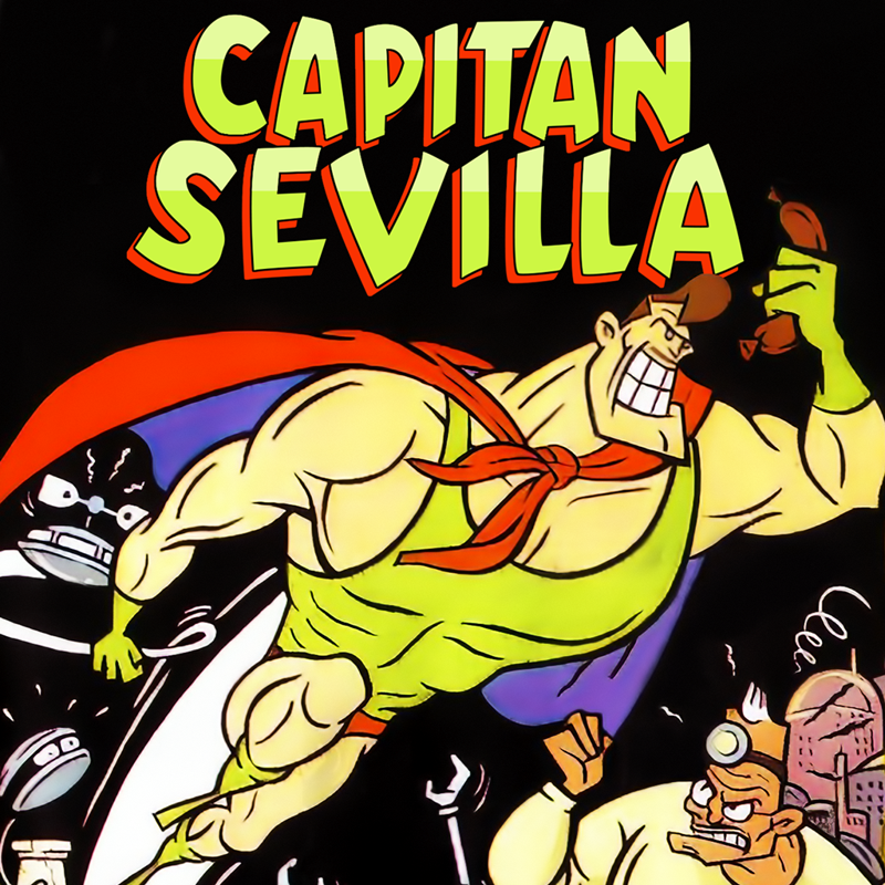 Front Cover for Capitán Sevilla (Antstream) (Amstrad CPC / ZX Spectrum versions)