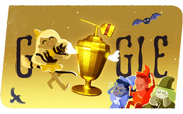 Google Doodle: Halloween Global Candy Cup 2015