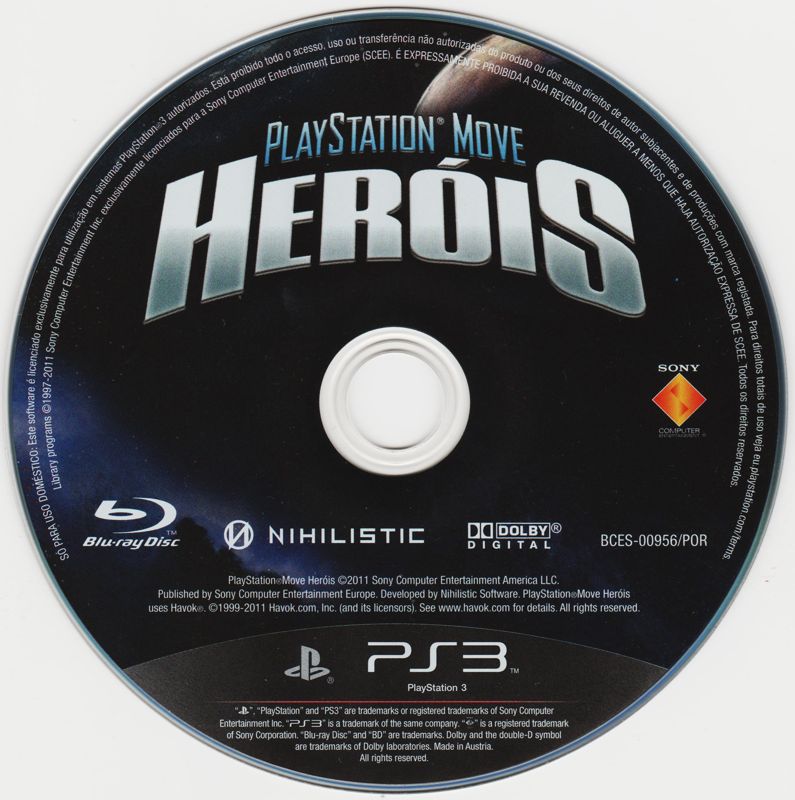 Media for PlayStation Move Heroes (PlayStation 3)