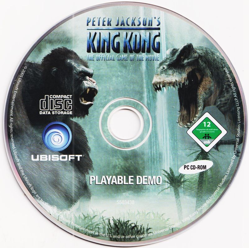 Peter Jackson's King Kong The Official Game of the Movie cover or