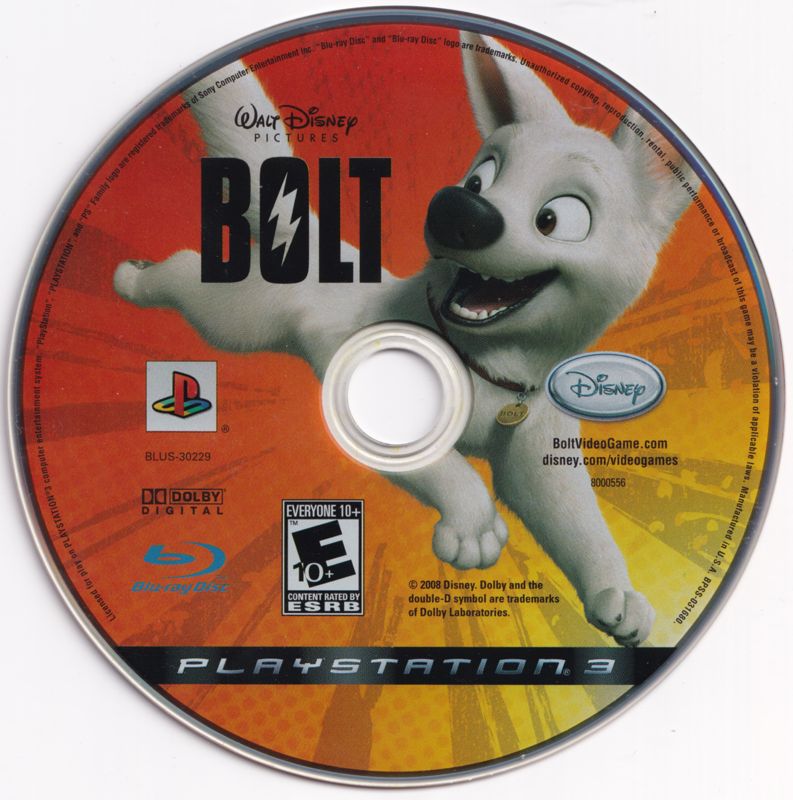 Media for Bolt (PlayStation 3)