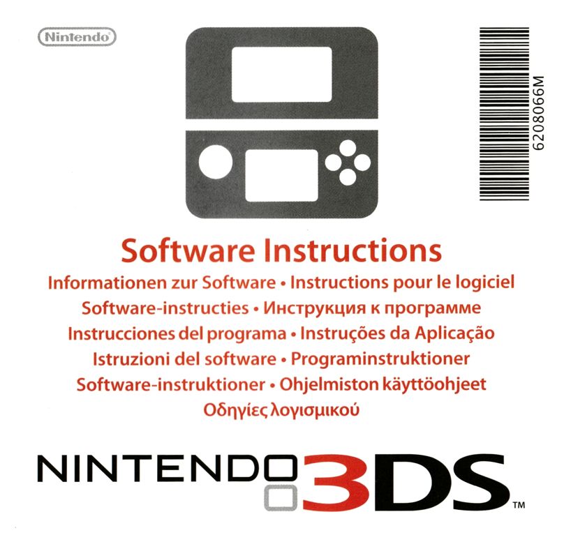 Advertisement for Mario Golf: World Tour (Nintendo 3DS): Advertisement / SW Instructions - Side B