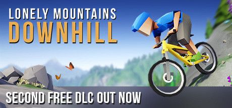 Front Cover for Lonely Mountains: Downhill (Macintosh and Windows) (Steam release): Second Free DLC Out Now - May 2022