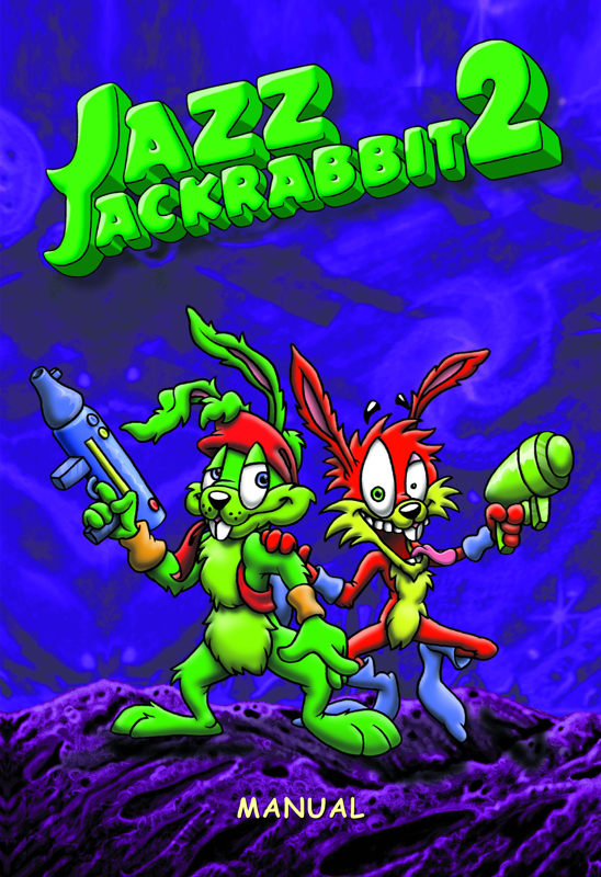 Manual for Jazz Jackrabbit 2 Collection (Windows) (GOG.com release): Front