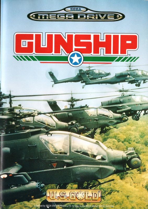 Gunship cover or packaging material - MobyGames