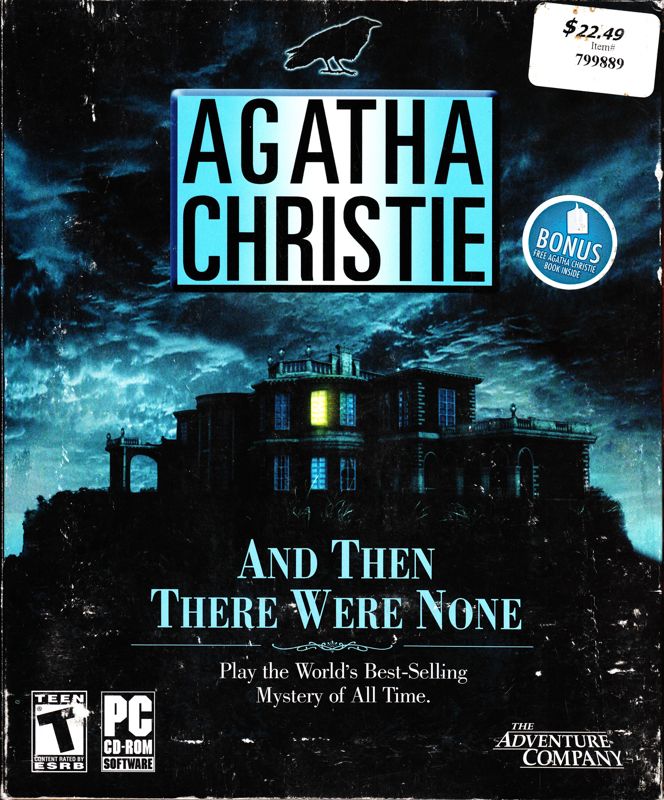 Front Cover for Agatha Christie: And Then There Were None (Windows) (Big box version)