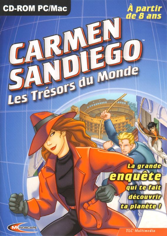 Where In The World Is Carmen Sandiego Treasures Of Knowledge Cover Or