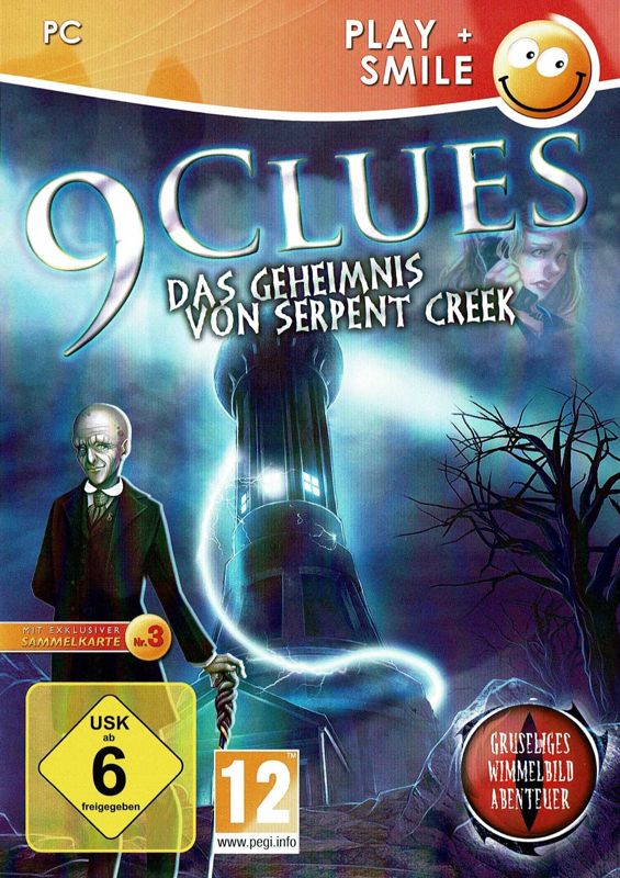 Front Cover for 9 Clues: The Secret of Serpent Creek (Windows) (play+smile release)
