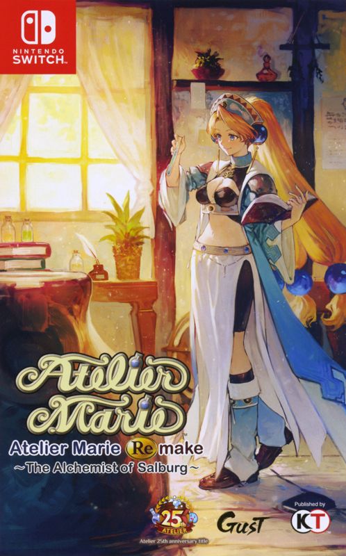 Front Cover for Atelier Marie Remake: The Alchemist of Salburg (Nintendo Switch)