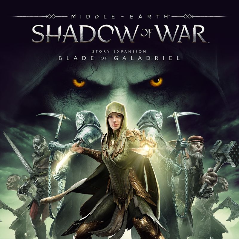 Front Cover for Middle-earth: Shadow of War - Blade of Galadriel (PlayStation 4) (download release)