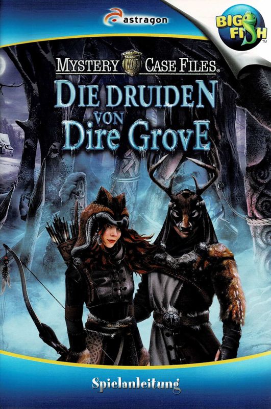 Manual for Mystery Case Files: Dire Grove, Sacred Grove (Windows): Front