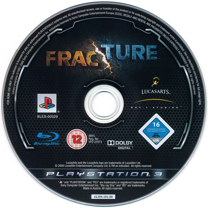 Fracture cover or packaging material MobyGames