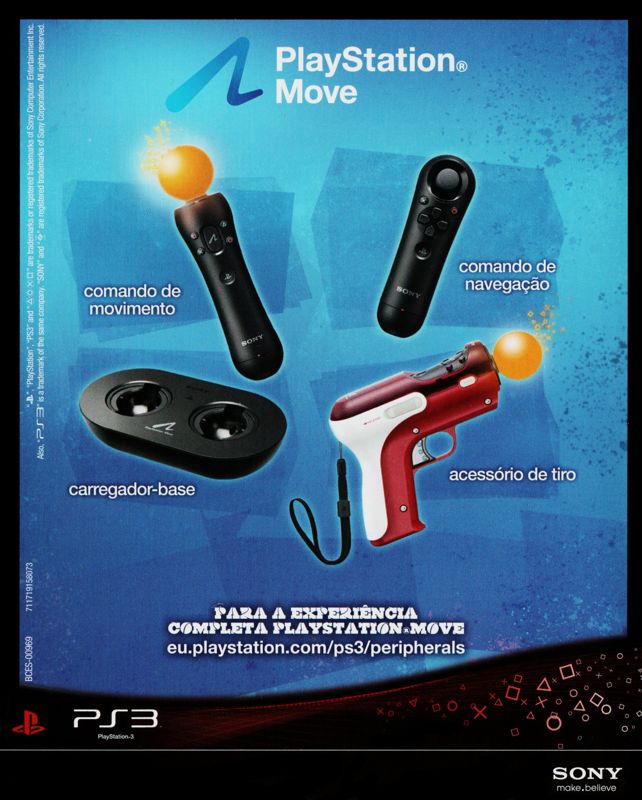 Manual for Start the Party! (PlayStation 3): Back