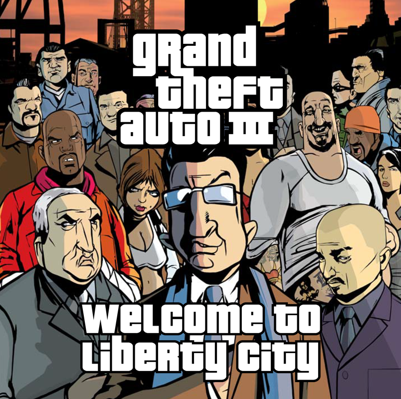 Manual for Grand Theft Auto III (Macintosh and Windows) (Steam release): Front