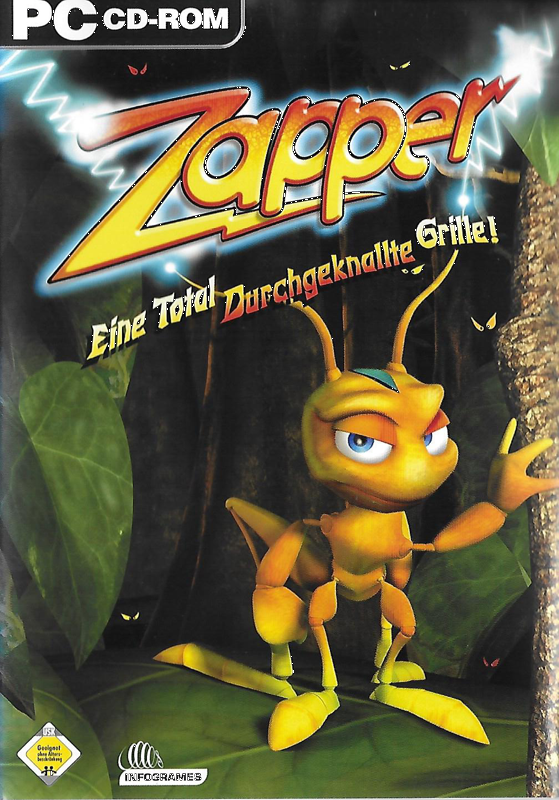 Front Cover for Zapper: One Wicked Cricket! (Windows)