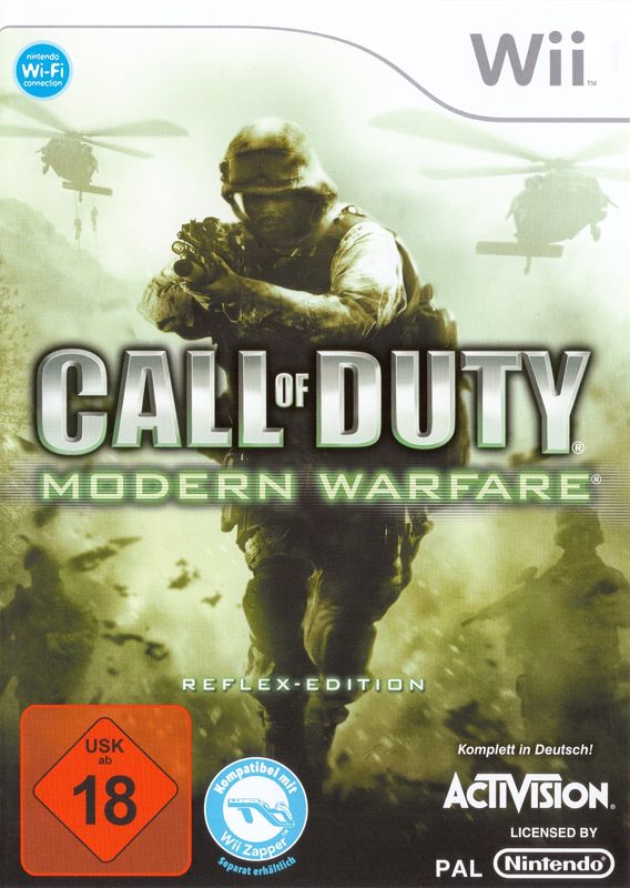 Front Cover for Call of Duty 4: Modern Warfare (Wii)