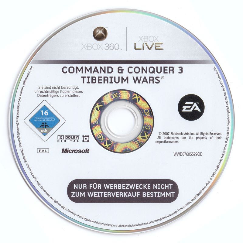 Media for Command & Conquer 3: Tiberium Wars (Xbox 360)