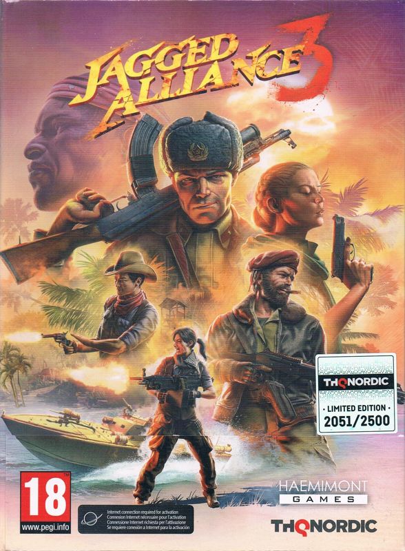 Front Cover for Jagged Alliance 3 (Windows)